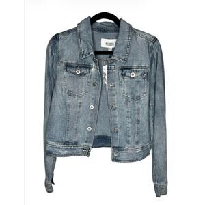 BB Dakota by Steve Madden Denim Trucker Jacket Blue Size Medium NWT